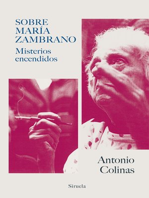 cover image of Sobre María Zambrano